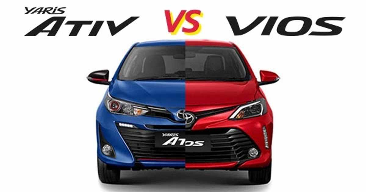 Toyota Yaris Ativ 2017 vs Toyota Vios 2017 ใหม่ เลือกรุ่นไหนดี